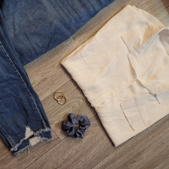 White Button Down Shirt - Picture 2 of 7